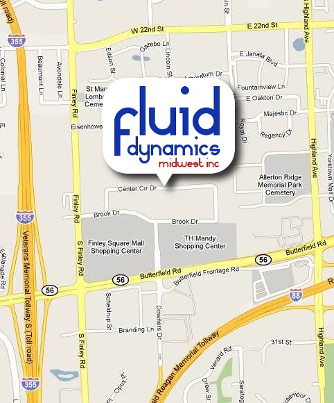 Fluid Dynamics Midwest Inc. Map